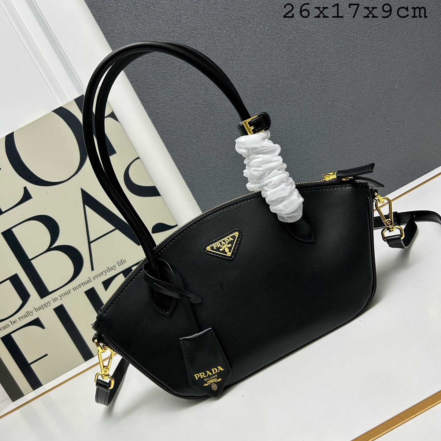 Pra*a top handle bags